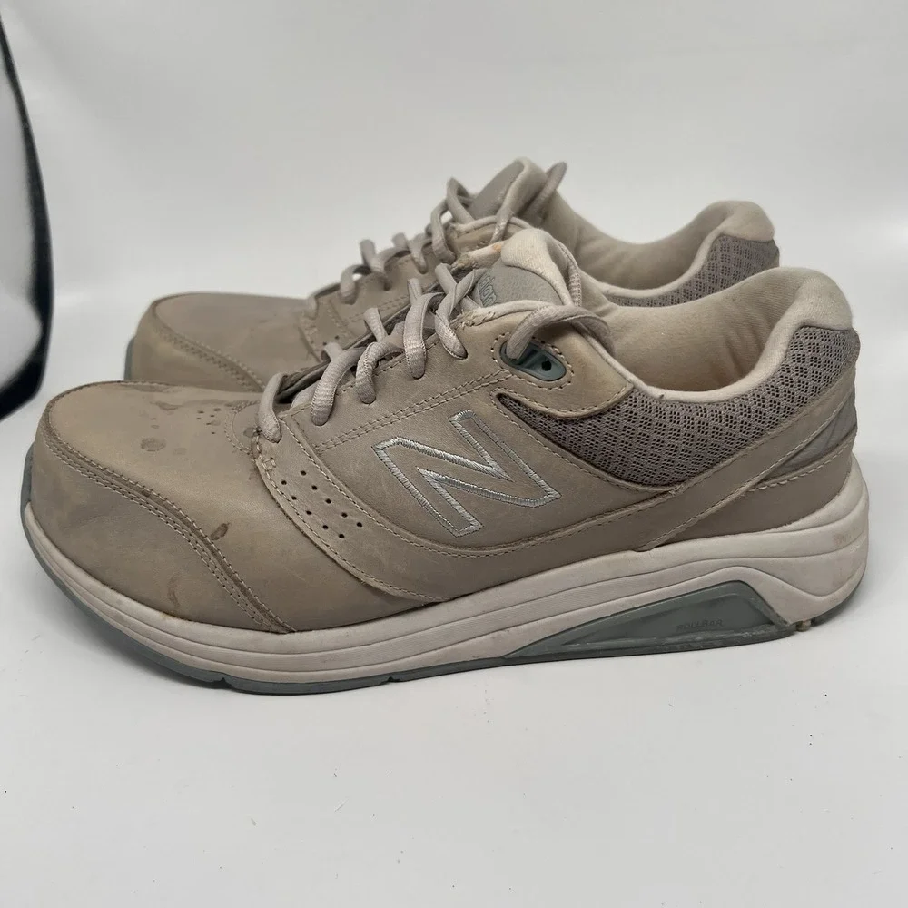 New Balance 928v2 Womens 10 Stability Roll Orthopedic Grey Leather Walking Shoes